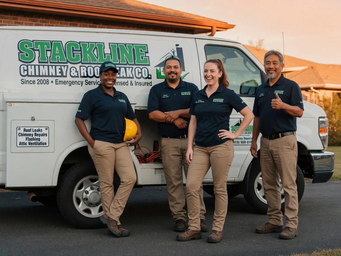 Chimney flashing repair company in Omaha, NE